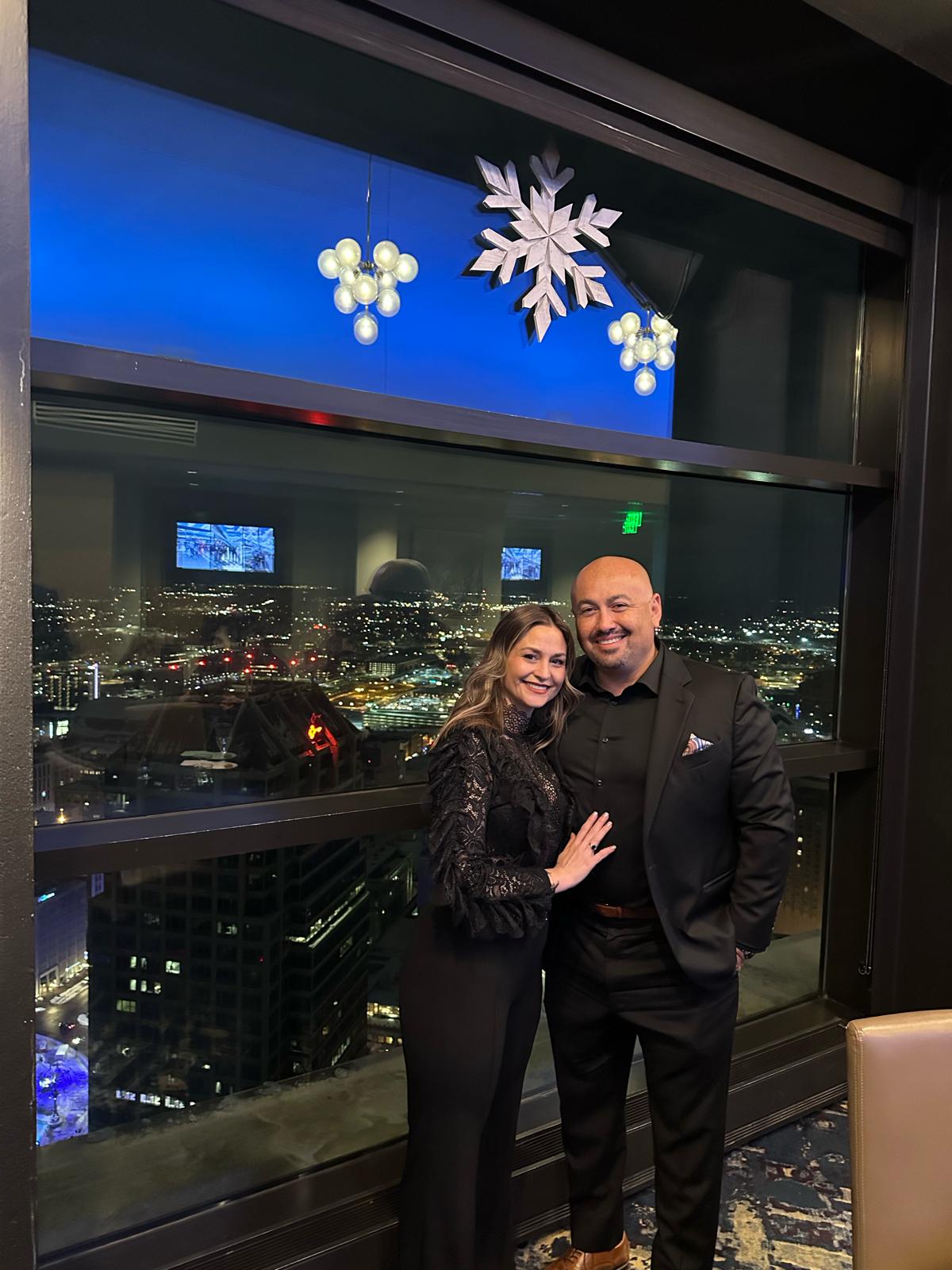Mike Garcia and his wife Jessica
